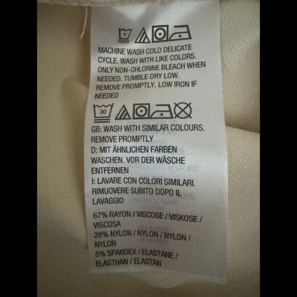 Susan Graver Dark Ivory Ankle Pants 2X‎ Pull-On Stretch Rayon Blend NWOT - Picture 8 of 8